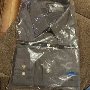 Arrow Gray Dress Shirt Formal Business Style